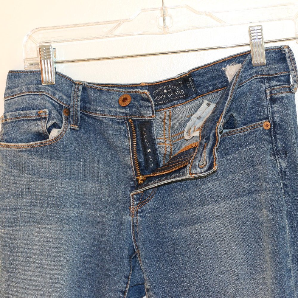 Lucky Brand Hand-Crafted Jeans Size: 4/27 Regular - Picture 4 of 5